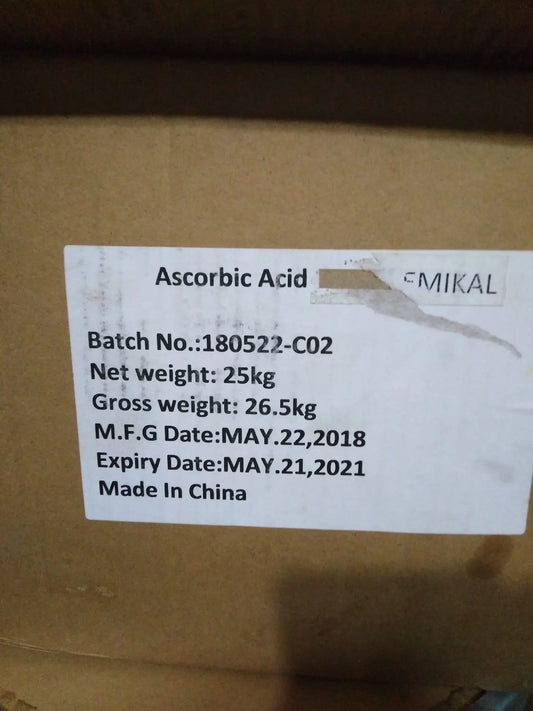 Vitamin C Powder / Ascorbic Acid Powder Online Chemicals Solution