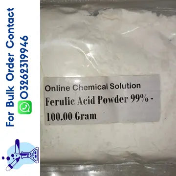 Ferulic Acid Powder 99% Online Chemicals Solution