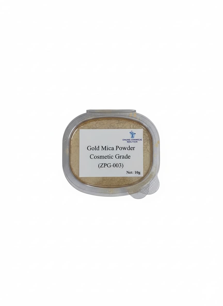 Gold Mica Powder - Cosmetic Grade - Water Soluble (ZPG-003)