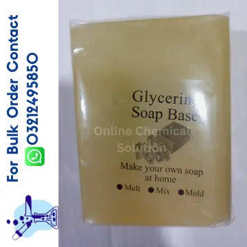 Clear Glycerine Soap Base – DIY Soap Making Online Chemicals Solution