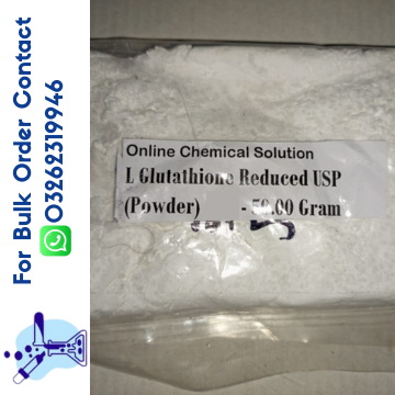 L Glutathione Reduced USP 99% (Powder) (Cosmetic Grade) - Cosmeti Hub Cosmeti Hub Online Chemical Solution L Glutathione Reduced USP 99% (Powder) (Cosmetic Grade) - Cosmeti Hub Cosmeti Hub Online Chemical Solution