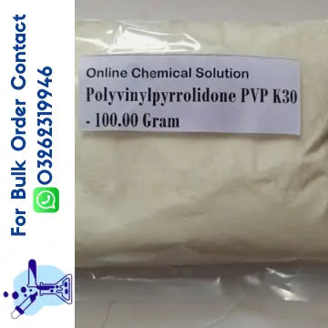 Polyvinylpyrrolidone PVP K30 Online Chemicals Solution