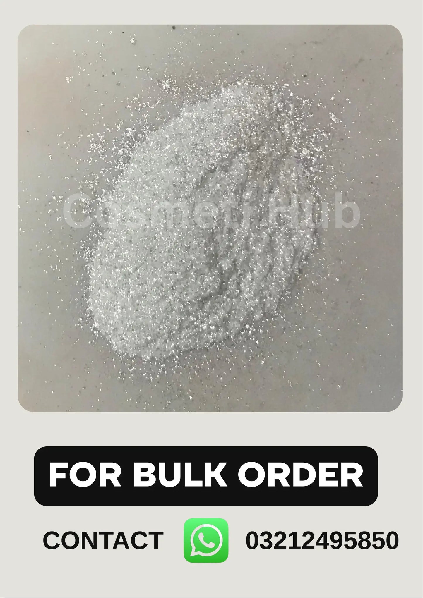 ZPS-001 Sparkling White Pearl Pigment Powder Online Chemicals Solution