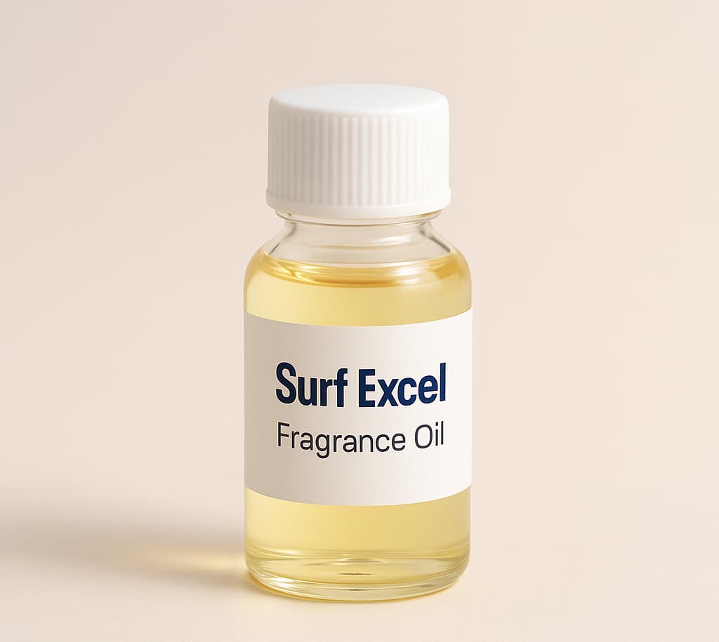 Surf Excel Fragrance Oil – Clean Bottle with Light Yellow Liquid, Cosmeti Hub
