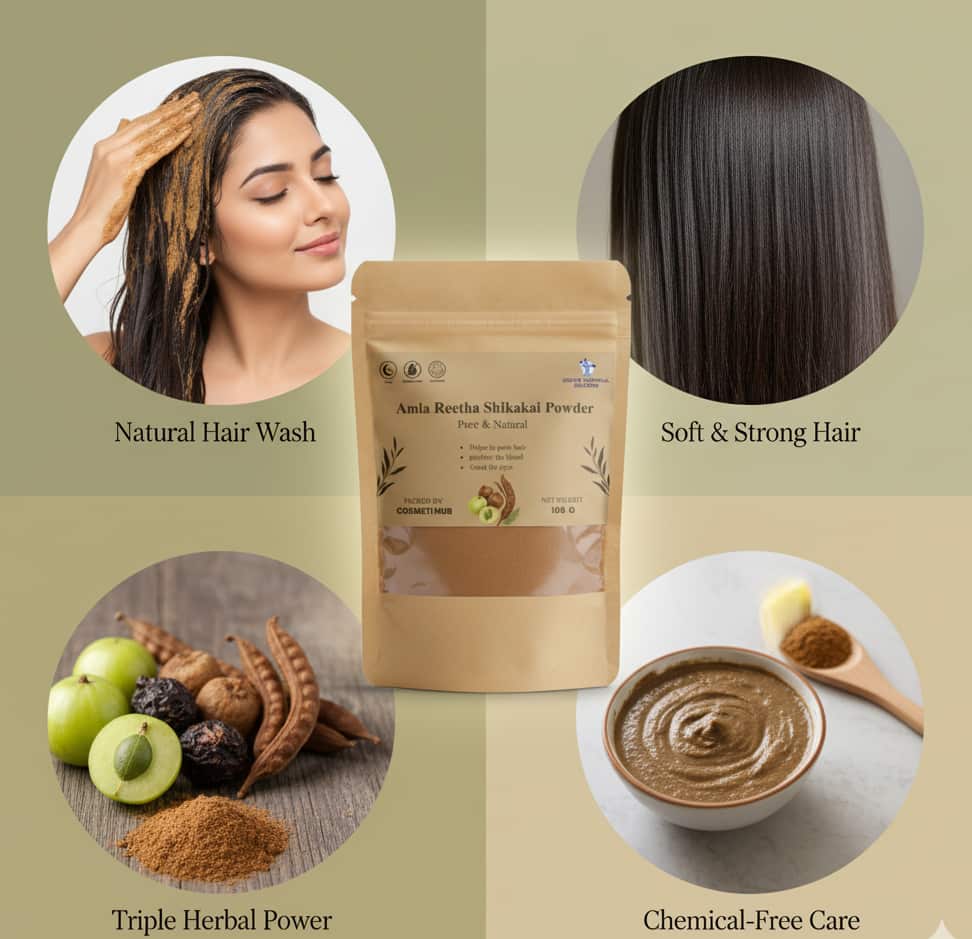 Amla Reetha Shikakai powder