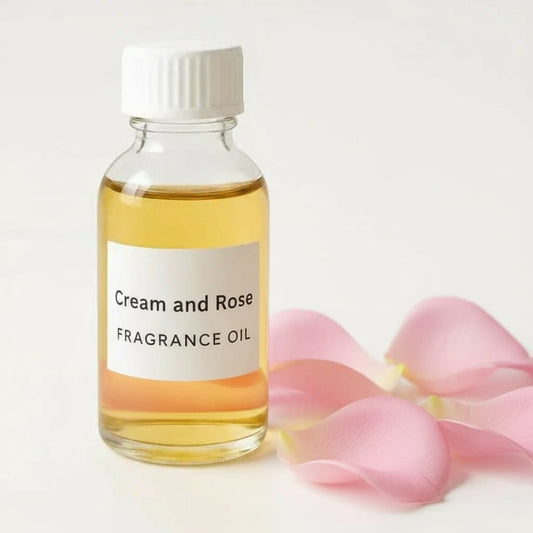 Cream and Rose Fragrance Oil Online Chemicals Solution