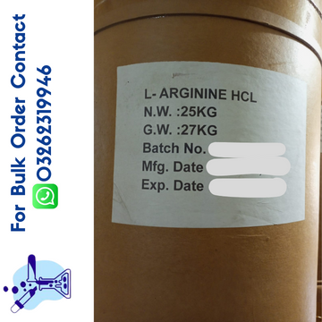 L Arginine HCL Powder (Cosmetic Grade) Online Chemicals Solution