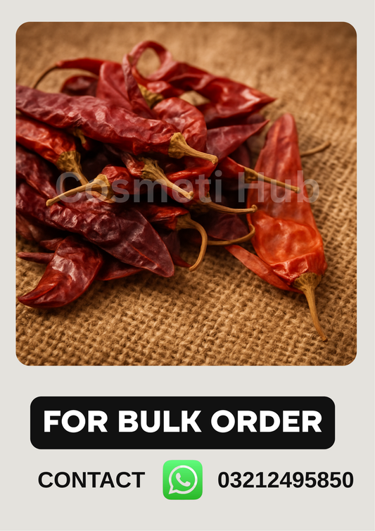 Kashmiri Lal Mirch (Whole) – لمبی مرچ | Naturally Dried Online Chemicals Solution