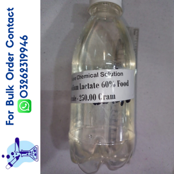 Sodium Lactate 60% Food Grade Online Chemicals Solution