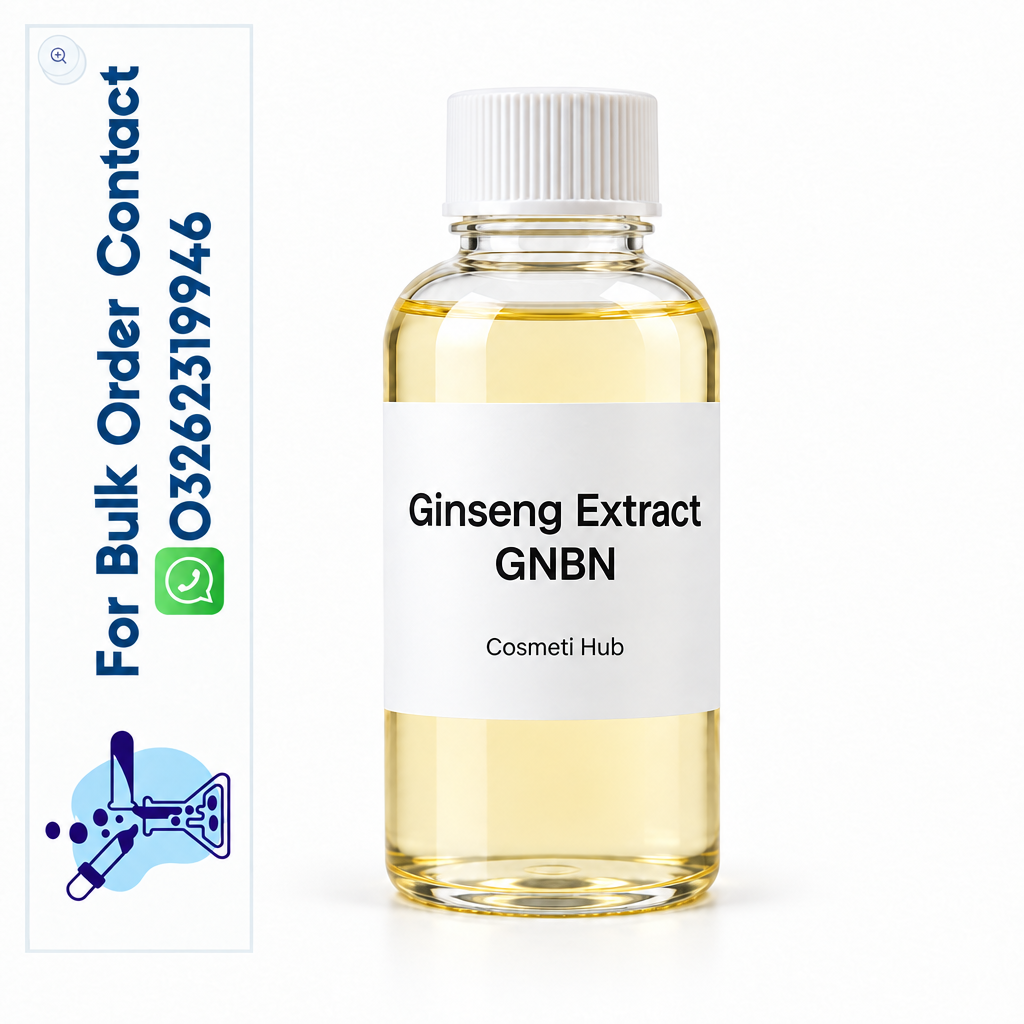 Ginseng Extract GNBN image with left-side bulk order contact panel